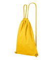 žlté bavlnené vrecko / batoh EasyGo 922 Malfini s vnútorným vreckom, jednofarebné