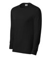 čierne pánske tričko R05 Rimeck Malfini s dlhým rukávom, bavlnené