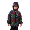 farebná detská softshellová bunda Jožánek s kapucňou, vreckami
