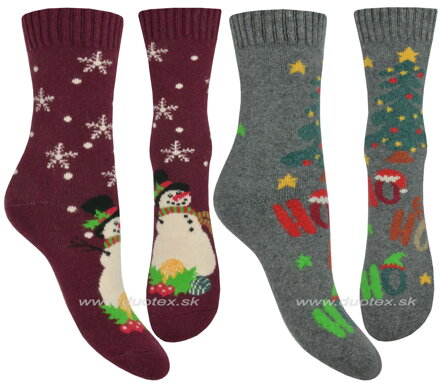 CNB teplé vianočné ponožky 37896-3