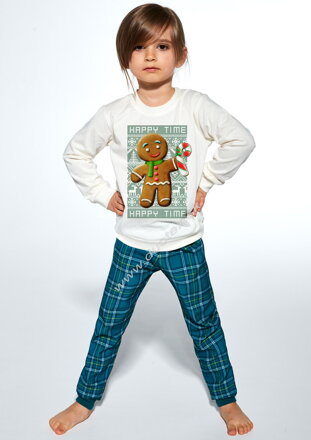 Cornette detské vianočné pyžamo s dlhým rukávom 594/171-Cookie