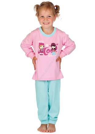 Evona dievčenské pyžamo s dlhým rukávom P-Zofie