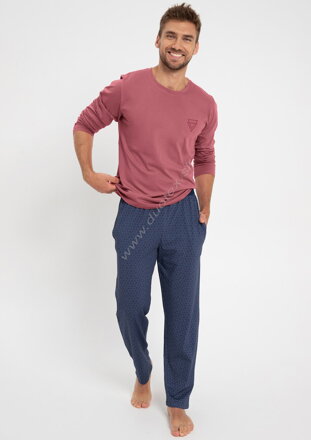 Taro pánske pyžamo s dlhým rukávom Colton3072
