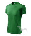 pánske trávovo zelené tričko s krátkym rukávom Adler Fantasy 124 z polyesteru