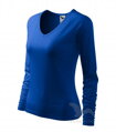 kráľovské modré dámske tričko s dlhým rukávom Elegance 127 Malfini