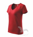 dámske červené tričko s krátkym rukávom Adler Dream 128