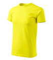 žlté - citrónové pánske tričko Basic 129 Malfini s krátkym rukávom