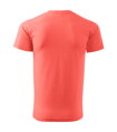 pánske koralové tričko s krátkym rukávom Basic 129 Malfini zo zadu