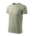 svetlé khaki pánske tričko Basic 129 Malfini s krátkym rukávom, jednofarebné