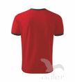 detské červené tričko s krátkym rukávom Infinity 131 Adler zo zadu