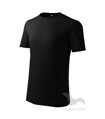 čierne detské tričko Classic New 135 Malfini s krátkym rukávom