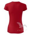 dámske červené tričko s krátkym rukávom Adler FANTASY 140 zo zadu