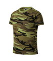 army zelené detské tričko Camouflage 149 Malfini s krátkym rukávom