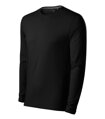 čierne pánske tričko Brave 155 Malfini s dlhým rukávom, jednofarebné