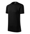 čierne pánske tričko Merino Rise 157 Adler Malfini s krátkym rukávom