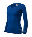 kráľovské modré dámske tričko FIT-T 169 Ader Malfini s dlhým rukávom