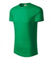 trávovo zelené pánske tričko s krátkym rukávom Origin 171 Malfini Adler z bio bavlny