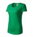 trávovo zelené dámske tričko s krátkym rukávom Origin 172 Malfini Adler z bio bavlny