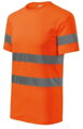 fluorescenčné oranžové tričko HV PROTECT 1V9 Adler s krátkym rukávom