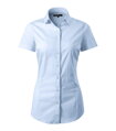 svetlomodrá dámska blúzka / košeľa s krátkym rukávom Flash 261 Malfini Premium