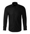 čierna pánska košeľa s dlhým rukávom Dynamic 262 Malfini Slim Fit