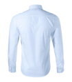 modrá pánska košeľa Dynamic 262 Malfini zo zadu, s dlhým rukávom, slim fit