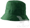 jednofarebný fľaškovozelený klobúk Adler Classic 304, na potlač