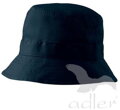 tmavomodrý klobúk Adler Classic 304, bavlnený, jednofarebný