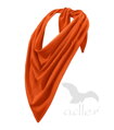 oranžová šatka Adler Fancy 329 bavlnená, jednofarebná