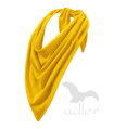 žltá šatka Adler Fancy 329 jednofarebná, bavlnená
