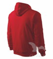 pánska červená mikina Adler Hooded Sweater 405 zo zadu