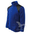 kráľovská modrá pánska fleece bunda Adler 506 na zips, s vreckami