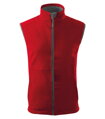 červená pánska softshellová vesta Vision 517 Malfini, jednofarebná, s vreckami