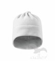 biela fleece čiapka / nákrčník Adler Practic 519 z predu