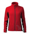 fleece dámska červená bunda Frosty 528 Malfini na zips