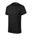 čierne pánske tričko z recyklovaného polyesteru Chance 810 Malfini s krátkym rukávom