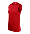 rýchloschnúce červené pánske tričko bez rukávov Breeze 820 Malfini Adler