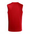 pánske červené športové tričko bez rukávov Breeze 820 Malfini Adler zo zadu