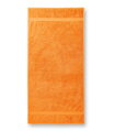 mandarínkový oranžový froté uterák TERRY TOWEL 903 Malfini s pútkom, jednofarebný