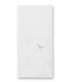 biela froté osuška Terry Bath Towel Adler 909