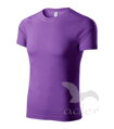 pánske fialové tričko s krátkym rukávom Adler Piccolio P73