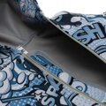 detail detského softshellového overalu Komix New Baby na zips, modrého