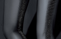 detail dámskych pančúch - siloniek Godiva Knittex čierno strieborných so vzorom