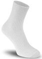 biele dámske ponožky Libena Tatrasvit, zdravotné, z česanej bavlny