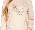 detail dievčenského pyžama s medvedíkmi Evening 592/165 Cornette