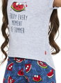detail dievčenského pyžama s krátkym rukávom 360 Watermelon Cornette