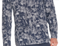 detail pánskeho pyžama Greg 2643 Taro s dlhým rukávom, patentom