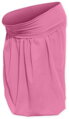 ružová tehotenská sukňa balónová Sabina Jožánek, bavlnená, nad kolená