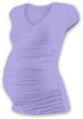 orgovánové tehotenské bavlnené tričko Vanda Jožánek s mini rukávom