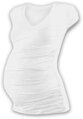 smotanové tehotenské tričko s mini rukávom Vanda Jožánek elastické